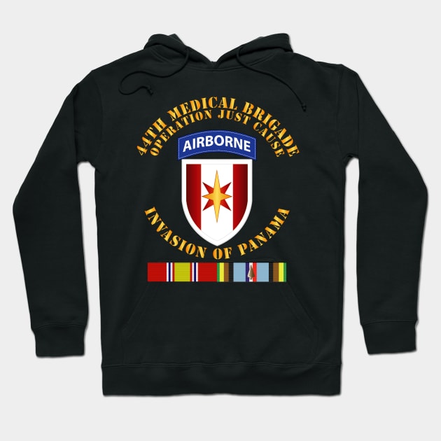 Just Cause - 44th Med Bde Operation Just Cause Panama w Svc Ribbons Hoodie by twix123844